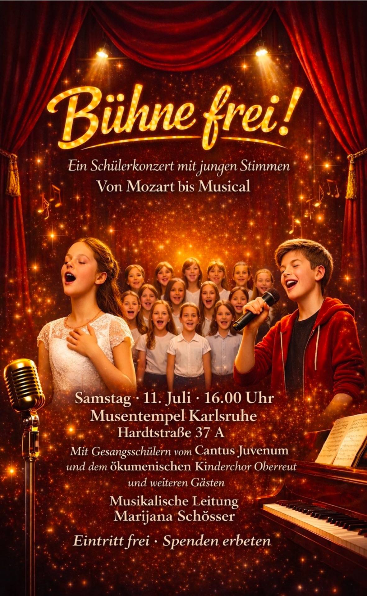 Plakat Bühne frei!